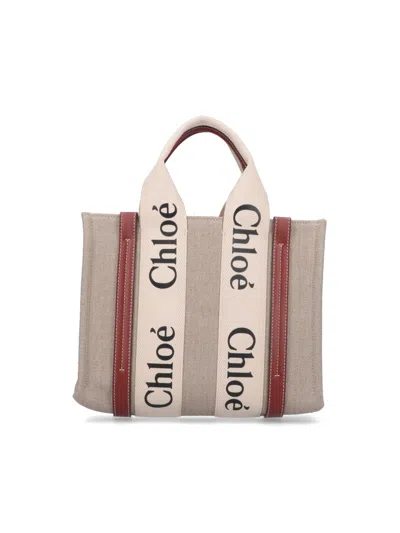 Chloé 'woody' Small Tote Bag