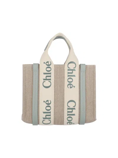 Chloé Woody Small Tote Bag