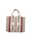 Chloé Woody Bag In Beige