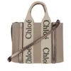 Chloé ‘woody Medium' Shopper Bag In Neutrals