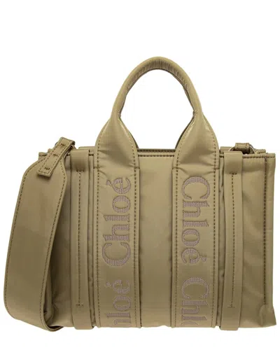 Chloé Chloe Woody Small Tote In Brown