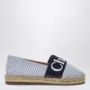 Chloé Logo-print Espadrilles In Blue