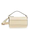 Chloé Chloe Woody Tube Shoulder Bag In Grained Calfskin In Neutral