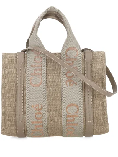 Chloé Chloè Woody Vintage Khaki Bag