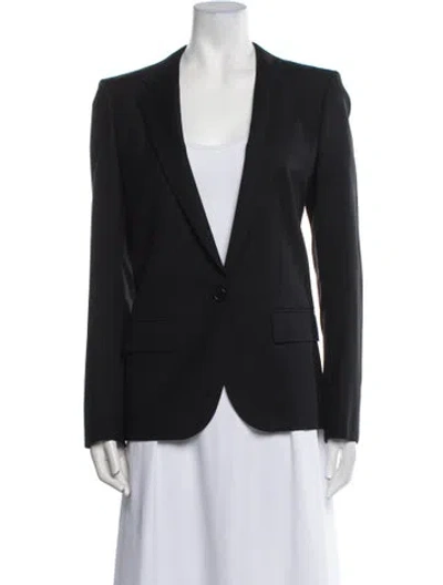 Pre-owned Chloé Wool Blazer In Black