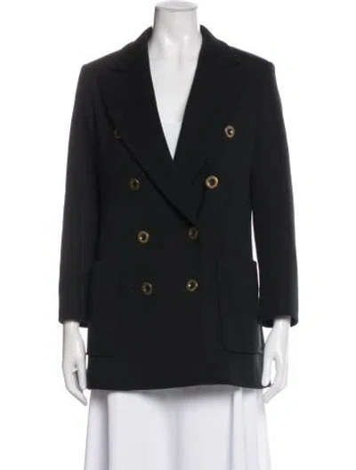 Pre-owned Chloé Wool Blazer In Black