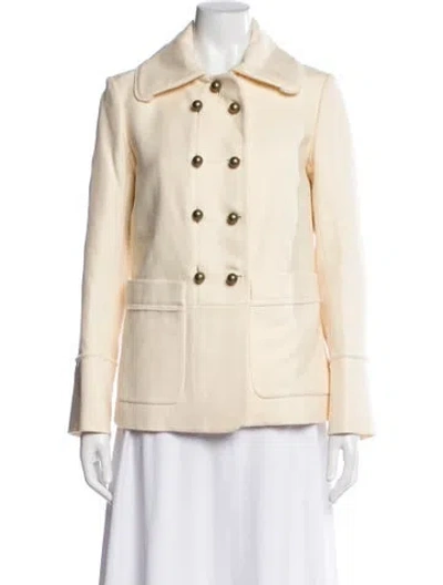 Pre-owned Chloé Wool Blazer In Neutral
