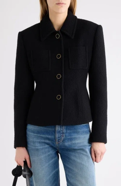 CHLOÉ CHLOÉ WOOL BLEND BOUCLETTE BLAZER