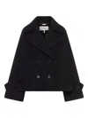 Chloé Double-breasted Notched Lapels Jacket Pockets