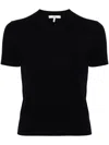 Chloé Wool Crewneck Jumper With Chest Pocket In Blue