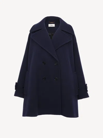 CHLOÉ CHLOÉ WOOL DOUBLE-BREASTED COAT