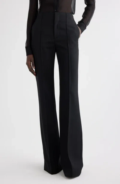 CHLOÉ CHLOÉ WOOL FLARE TROUSERS