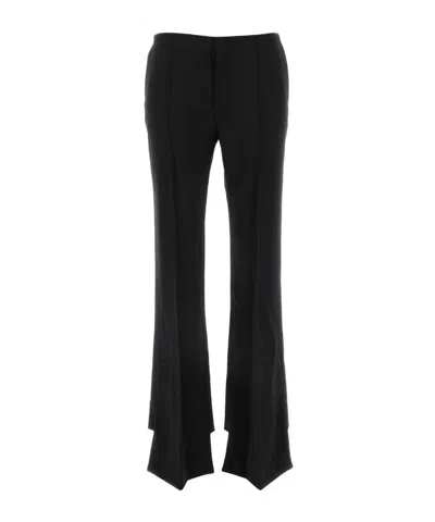 CHLOÉ CHLOÉ LOW-WAISTED FLARED TROUSERS