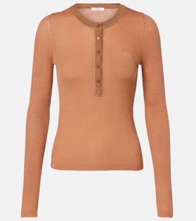 CHLOÉ CHLOÉ WOOL HENLEY SHIRT