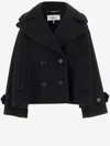 Chloé Double-breasted Notched Lapels Jacket Pockets