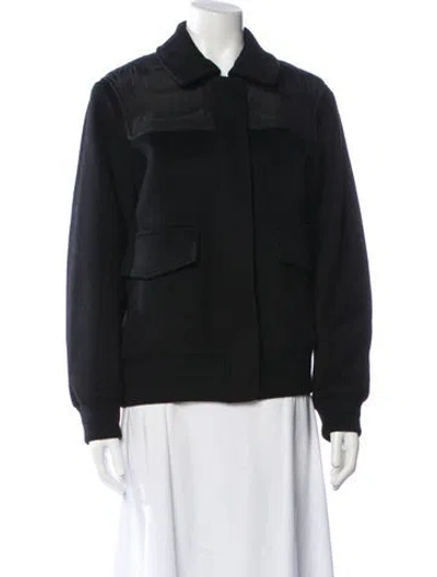 Pre-owned Chloé Wool Jacket In Black