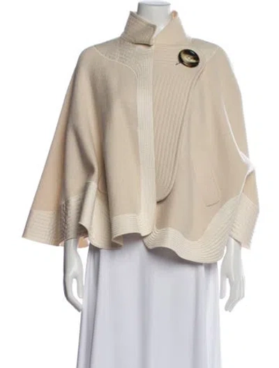 Pre-owned Chloé Wool Jacket In Neutral