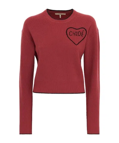 CHLOÉ WOOL KNITTED SWEATER