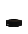 CHLOÉ WOOL LOGO HEADBAND