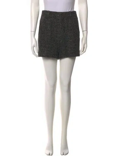 Pre-owned Chloé Wool Mini Shorts In White