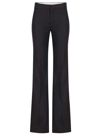 CHLOÉ CHLOÉ TAILORED FLARED WOOL PANTS