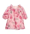 CHLOÉ WOOL PRINTED SMOCK DRESS (6 MONTHS)