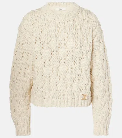 Chloé Iconic Milk Short Knitted Sweater