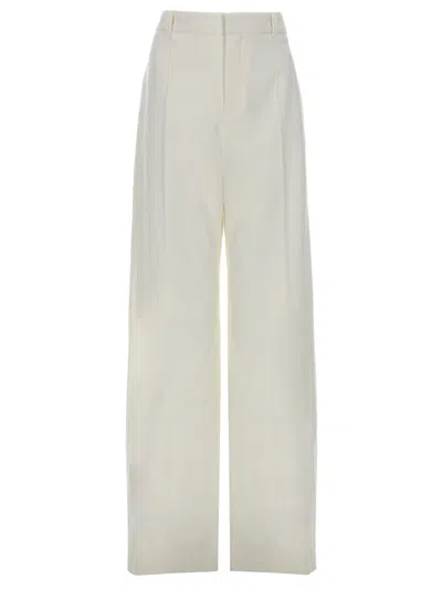 Chloé Wool Skirt In Neutral