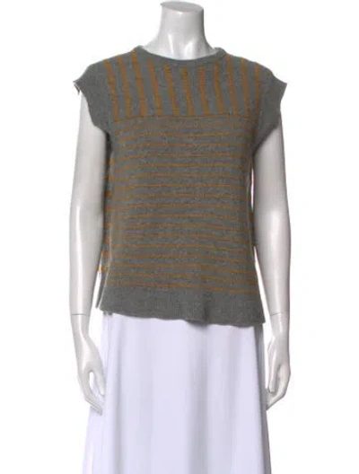 Pre-owned Chloé Wool Striped Sweater In Multi