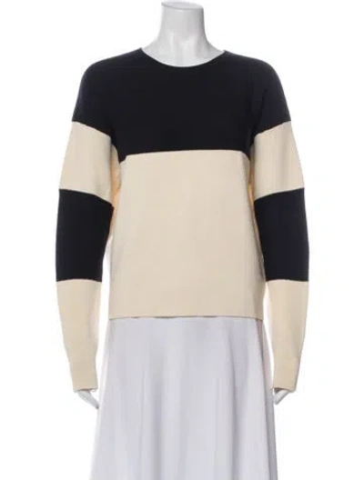 Pre-owned Chloé Wool Striped Sweater In Multi