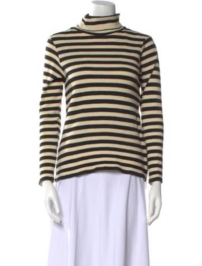 Pre-owned Chloé Wool Striped Sweater In Neutral
