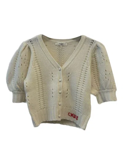 Chloé Wool Top In Multi