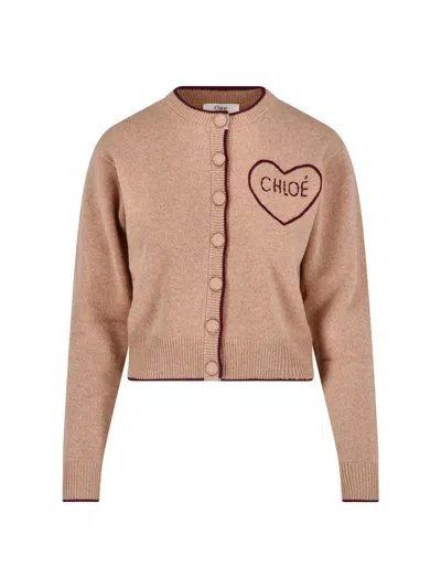 CHLOÉ CHLOÉ WOOL-CASHMERE PULLOVER SWEATER FOR WOMEN