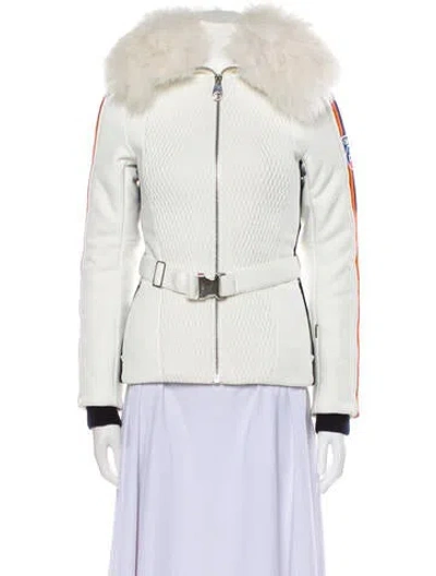 Pre-owned Chloé X Fusalp Biker Jacket W/ Tags In Neutral