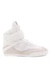 Chloé Kick Synthetic Fabric And Suede Sneakers