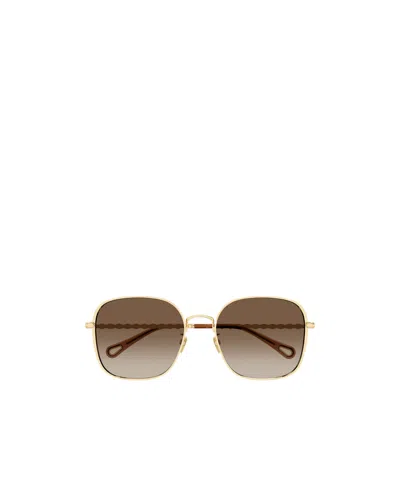 Chloé Zelie Sunglasses In Brown