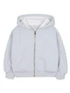 Chloé Zip-up Hoodie In Blue