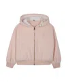 Chloé Zip-up Hoodie In Nude