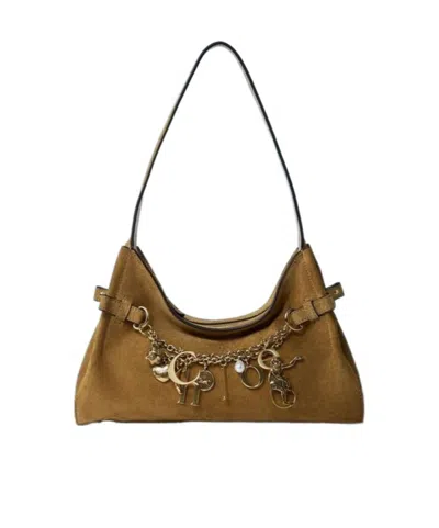 Chloé Zipper Shoulder Bag In Brown