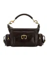 Chloé Chloe Chocolate Leather Camera Bag Handbag