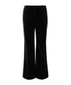 Chloé Women Wool Flare Pants In Black