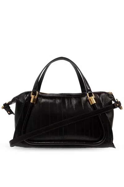 Chloé Paraty Shoulder Bag In Black