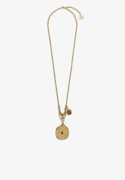 CHLOÉ ZODIAC PENDANT NECKLACE