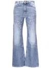 CHLOÉ CHLOÈ FUEGO BOOTCUT HEMP BLEND JEANS