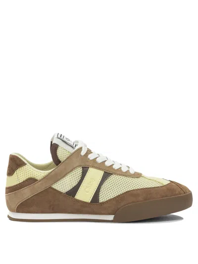 Chloé “kick”低帮运动鞋 In Brown