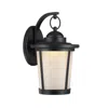 Chloelighting Abbington Transitional Led Textured Black Outdoor Wall Sconce 13" Tall