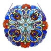 Chloelighting Angela Victorian Tiffany-glass Window Panel 21" Wide
