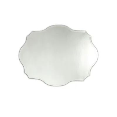 Chloelighting Caverly Large Frameless Wall Mirror 24x32
