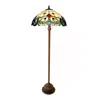 Chloelighting Dulce Tiffany-style 2 Light Victorian Floor Lamp 18" Shade