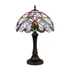 Chloelighting Grenville Victorian-style Dark Bronze 1 Light Table Lamp 12" Wide